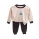 thumbnail image 1 of Odeerbi 1-8 Años Niño Niña Pijama de Invierno de Algodón de Forro Polar de Manga Larga Conjunto de Pantalón Suave Estampado Para Dormir Conjunto de Pijama de Dos Piezas, 1 of 3