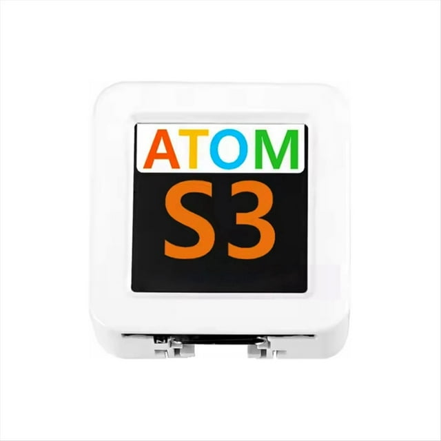 Kit de Desarrollo ATOMS3 con Pantalla de 0,85 Pulgadas, Altavoz Inteligente Programable ATOM, Placa de Desarrollo IoT con ESP32 Integrado
