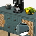thumbnail image 4 of Zzistar Console Table, Rattan Entryway Table with 2 Drawers ,Storage Cabinet Accent Sofa Table Entryway Table for Living Room, Hallway, Foyer, 4 of 8
