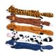 thumbnail image 2 of Juego de juguetes chirriantes para perros BRI de 5 piezas con tela arrugada y reforzada, 2 of 5