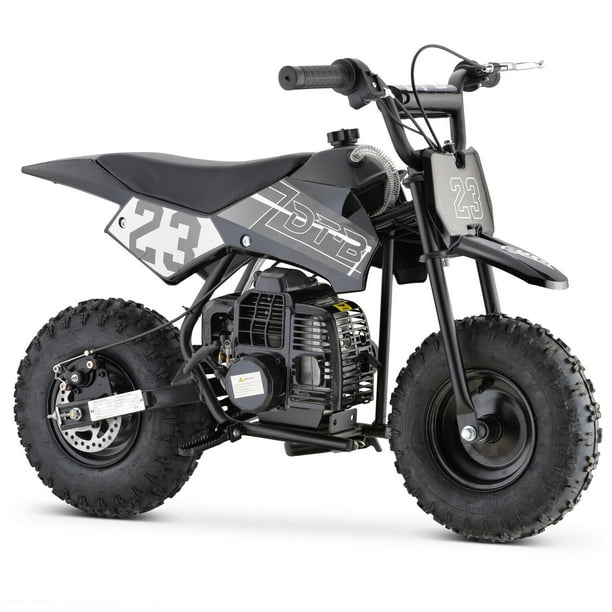 Minimoto de 2 tiempos DB02 de 50 cc con neumático todoterreno, motor a gasolina GOBOWEN DB02-BLACK