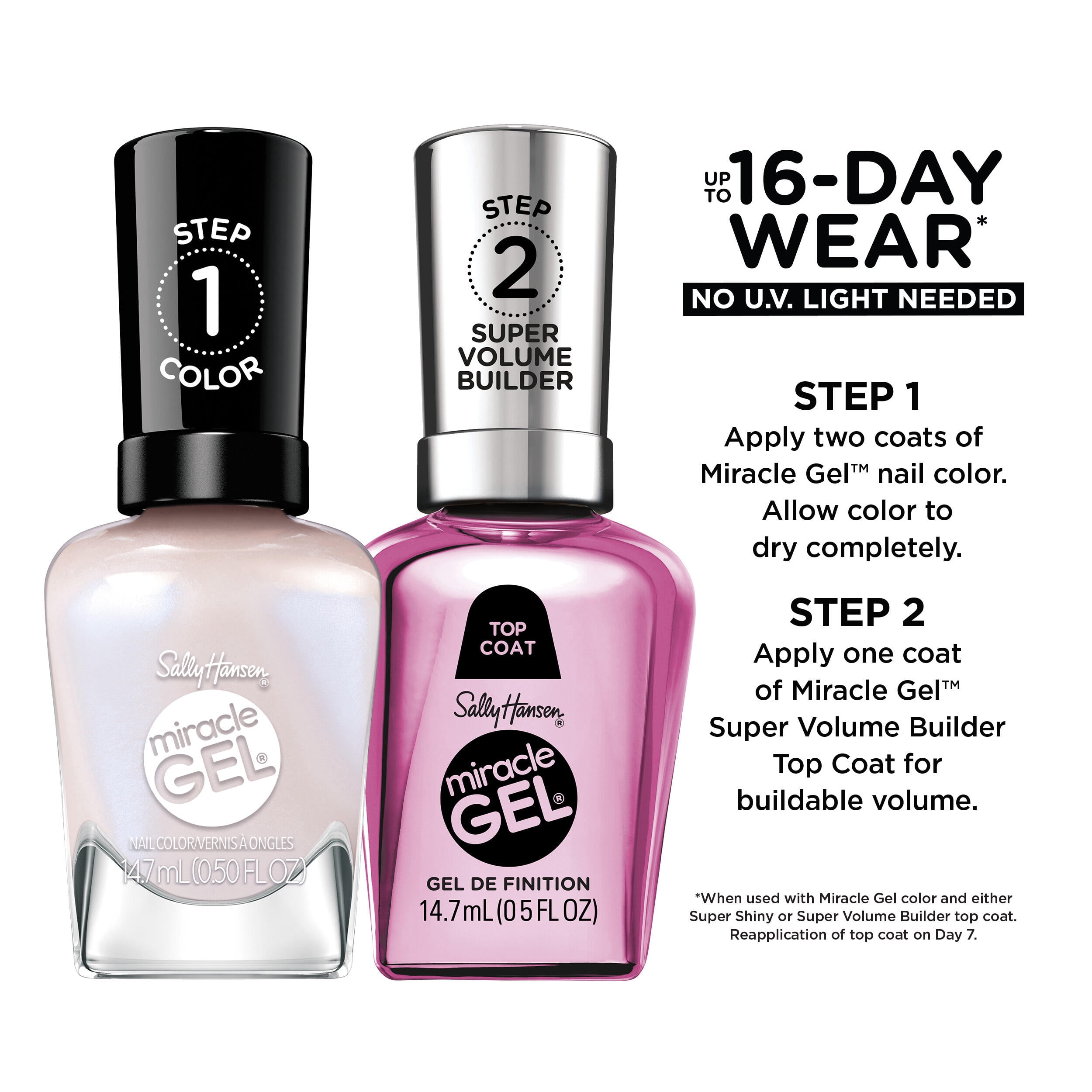 Sally Hansen Miracle Gel Nail Polish Chic's in Charge 14.7ml
