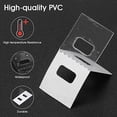 thumbnail image 4 of 30-Pack Universal Vertical Blind Repair Patches Transparent Strong Adhesive Louver Labels, 4 of 8