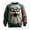 Green1, variant on IWRICH Christmas Oversized Sweatshirts for Men Santa Claus Long Sleeve T Shirts Crewneck Christmas Pullover Tops White2 XL