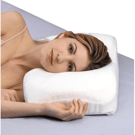 SleepRight Standard Size Side Sleeping Foam Pillow SR163PRO (Best Sleeping Position For Vertigo)