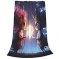 thumbnail image 2 of Susaid Dreamy Forest Elf Print Microfiber Cleaning Cloth, Multi-Functional Cleaning Towels, Highly Absorbent Cleaning Rags,Cleaning Cloths for Car Kitchen Home-60"x50", 2 of 7