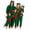 A03-Green, variant on Onesie Family Christmas Pajamas Matching Sets Holiday Sleepwear Christmas Pajamas Onesie Animal Jumpsuit Sleepwear Adult Couples