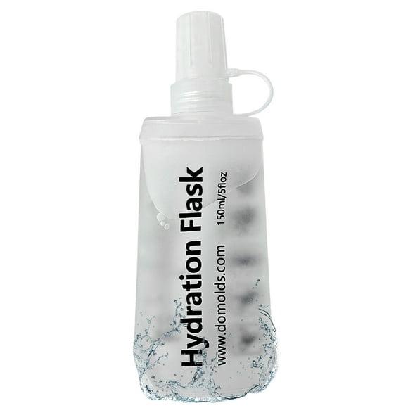 Greeniant Botella de agua delgada a prueba de fugas para estilos de vida activos Botella de agua sin BPA para actividades al aire libre Escalada blanco
