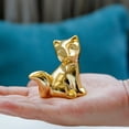 thumbnail image 6 of WHAMVOX Ornaments Aesthetic Mantelpiece Decoration Daily Decor 5.8x2.9x6.1cm Golden, 6 of 8