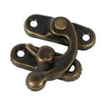 thumbnail image 2 of Hasp Latch,  Quality Iron Material Durable Jewelry Latch, Iron Gold And Bronze Color Study Work Office For Home, 2 of 3