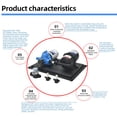 thumbnail image 3 of Tignapoo 12V High Flow Boost Water Pump System - 3.5GPM 13.5L/Min with 45PSI Pressure Tank for RV & Yacht Water Supply Integration, 3 of 7
