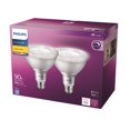 thumbnail image 2 of Bombilla LED PHILIPS PAR 38 E26 (mediana), color blanco brillante, 10 W, paquete de 2, 2 of 3