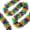 Purple, variant on Wozhuo Mardi Gras Garland 78in 5-Layer Thick Sparkly Curling Ribbon for Party Christmas Decor