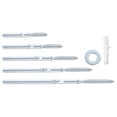 thumbnail image 3 of 100-300mm Floating Shelf Bracket Wall Mount Support Pins Blind Shelf Supports 8X150, 3 of 6
