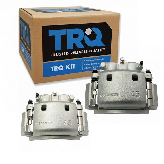 TRQ Rear Brake Caliper Set Compatible with 2006-2008 Dodge Ram 1500 2003-2008 Ram 2500 Ram 3500 2003 Ram 3500 Van