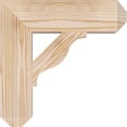 thumbnail image 3 of Ekena Millwork 3 1/2"W x 14"D x 14"H Funston Craftsman Smooth Bracket, Douglas Fir, 3 of 4