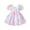 Pink, variant on Sngxgn Long Sleeve Girls Dresses Casual A-Line Dress for Toddler School Recital Party(Pink,12M)