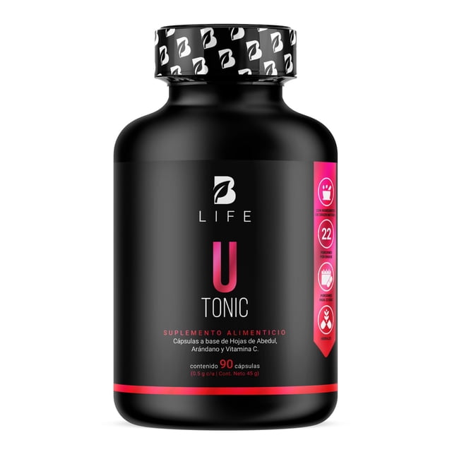 U Tonic de 90 Cápsulas. Ingredientes naturales: Hojas de Abedul, Arándano y Vitamina C. U Tonic. B Life