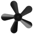 thumbnail image 1 of Stove Fan Blade, Wide Compatibility, Aluminum Alloy 5 Blades, Enhanced Hot Air Circulation Effect, Simple Installation, For Fireplace Fan, 1 of 8