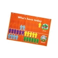 thumbnail image 4 of Gráficos de bolsillo para el aula, gráfico de rutina del aula, asistencia interactiva, nombre escrito con 36 tarjetas para niños y niñas que estudian Naranja, 4 of 10