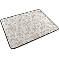 thumbnail image 3 of Coolnut Boho Flowers Doormats Bathroom Floor Mat Lightweight Non-Slip Area Rugs Entrance Front Door Rug for Outdoor Garden Kitchen Bedroom 23.6" x 15.7" Home Decor, 3 of 7