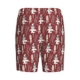 thumbnail image 2 of Haiem Autumn Scarecrow Harvest Joy Men's Pajama Short with Soft Woven Cotton Elastic Waistband Sleep Short-Large, 2 of 9