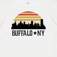thumbnail image 4 of Inktastic Buffalo New York Skyline Retro Boys or Girls Baby T-Shirt, 4 of 5