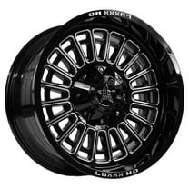 LUXXX HD Alloy Rims LHD27 22X12 5127/139.7 -44 78.1 Gloss Black Milled