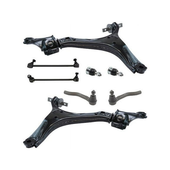 Front Control Arm Ball Joint Tie Rod and Sway Bar Link Kit 8 Piece - Compatible with 2013 - 2017 Honda Accord 2014 2015 2016