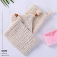 thumbnail image 4 of D-GROEE 5PCS Soap Saver Bag Cotton Linen Exfoliating Soap Pouch for Foaming and Drying The Soap Bars Shower Soap Bag, 4 of 8