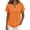 A1 Orange, variant on Cotton Gauze Tops for Women Fringe Top Gauze Shirts Loose Fit Shirts Crew Neck Tops Tunic Loose Clothes Boho Top Peasant Blouses Travel Blouses Women's Blouses Breathable Tops