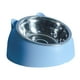 thumbnail image 1 of Comedero para perros y gatos con elevación de 15 degree, inclinado y antideslizante. Azul, 1 of 5