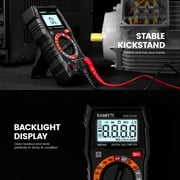 KAIWEETS Digital Multimeter 4000 Counts, Voltage Tester with Accurate Ohm Volt Amp Readings, DC/AC Voltmeter Clearly Measures Resistance Continuity Diode Capacitance NCV for Household and Automotive