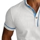 thumbnail image 4 of Ceisia Men's All Gift Seasons Casual Solid Color Button-Up Round Neck Long Sleeve Shirt - Comfortable Daily Outdoor Wear, 4 of 6