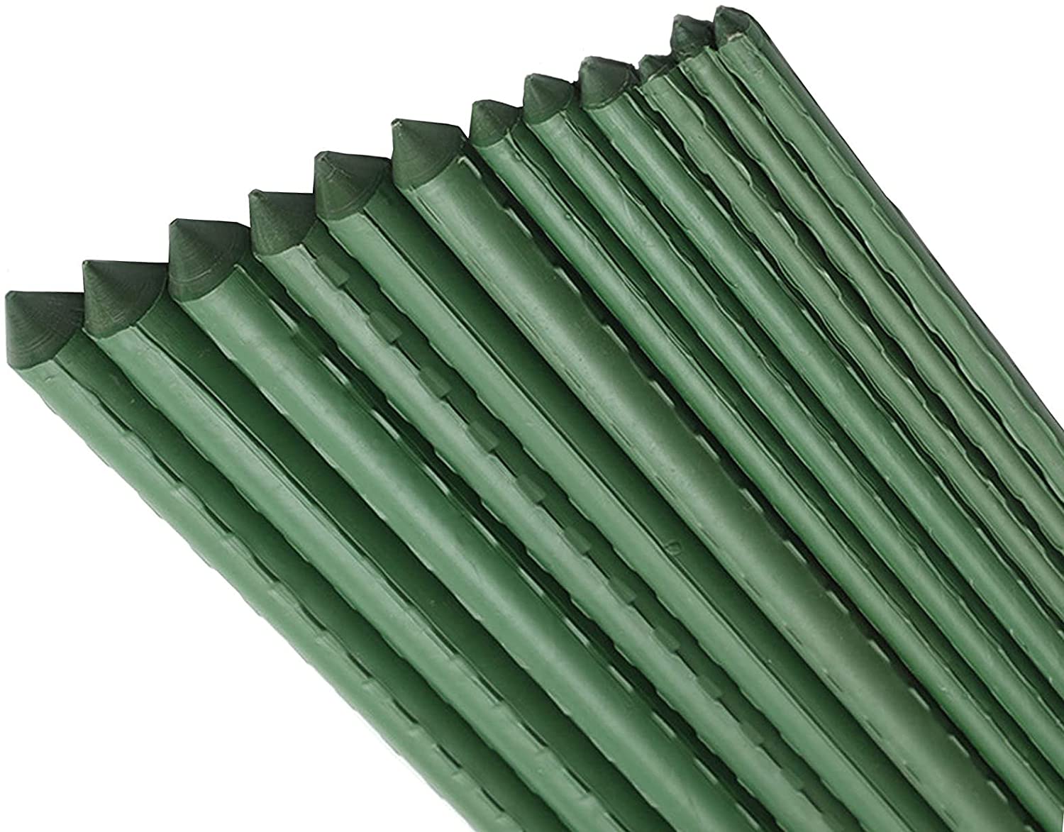 Plastic Coated Garden Stake Good for Plant Growth Higher and Higher/Support Pack of 20 Bracket