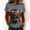 A01Multicolor, variant on Womens 3D Tiger Print T-Shirts Wild Animal Graphic Tees Novelty Striped Tops Short Sleeve Crewneck Casual Summer Relaxed Fit Tees S-5XL