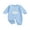 Blue, variant on BemeyourBBs Baby Boy First Birthday Romper Long Sleeve Embroidery Cupcake Jumpsuit