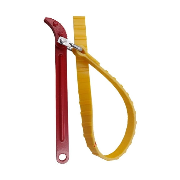 8"/12" Car Repair Heavy Duty Oil Filter Pipe Belt Wrench Strap Strong Handle.