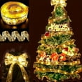 thumbnail image 2 of Dsseng 1PC LED Ribbon Lights  Battery-Powered Festive Satin Strip with Exquisite Pattern  Perfect for Christmas  Halloween  Thanksgiving  New Year Decorations – Non-Rechargeable  Requir, 2 of 6