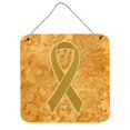 thumbnail image 1 of Cinta de oro Caroline's Treasures para concienciación sobre el Cancer infantil 6 x 6, 1 of 1