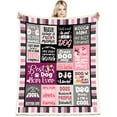 thumbnail image 2 of Dog Mom Gifts for Women, Gifts for Dog Moms, Dog Lovers Gifts for Women, Dog Mom Gift for Christmas Mothers Day, Best Dog Mom Birthday Blanket 60 x 50 (g617,50"x 60"), 2 of 6
