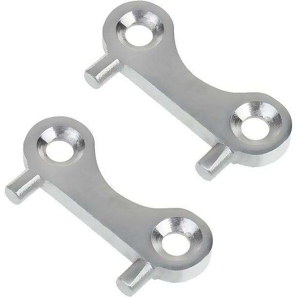 Llave de tapa de gasolina para barco de 2 piezas, llave de repuesto de gas para tapa de barco marino de acero inoxidable para tanque de agua y combustible