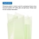 thumbnail image 4 of Tejido Regalo Envoltura Papel Lima Verde 19.69x27.56 Pulgadas Impermeable para Floristería, Bricolaje Artesanía Decoración, Regalo/Regalo Caja Embalaje Paquete de 40, 4 of 7