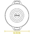 thumbnail image 6 of Lodge L9mw 9" Pre-Seasoned Mini Cast Iron Wok, 6 of 7