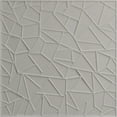 thumbnail image 5 of Ekena Millwork 19 5/8"W x 19 5/8"H Elwod EnduraWall Decorative 3D Wall Panel, Universal Aged Metallic Rust (Covers 2.67 Sq. Ft.), 5 of 6