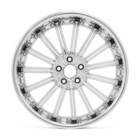 18 inch Chrome PVD Alloy Wheel Rim 5x114.3 for 2017-2018 Chevy City Express Van J6X3
