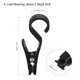 thumbnail image 2 of Clip de toldo multifuncional Uxcell, gancho de luz para camping, accesorios, negro, paquete de 8, 2 of 6