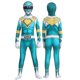 thumbnail image 1 of Mono de Cosplay de Mighty Morphin Power Rangers, disfraz de fiesta para niños y niñas, mono elegante, 1 of 2