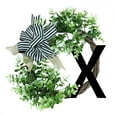 thumbnail image 1 of Unique Last Name Year Round Front Door Wreath With Bow Welcome Sign Garland 26 Letter Farmhouse Wreath For Front Door Spring All Mini Window Battery Powe Wreath Lights Solar Powe Wreath, 1 of 3