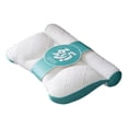 thumbnail image 1 of Almohada cervical ergonómica, cómoda, transpirable y que absorbe el sudor. Verde, 1 of 9
